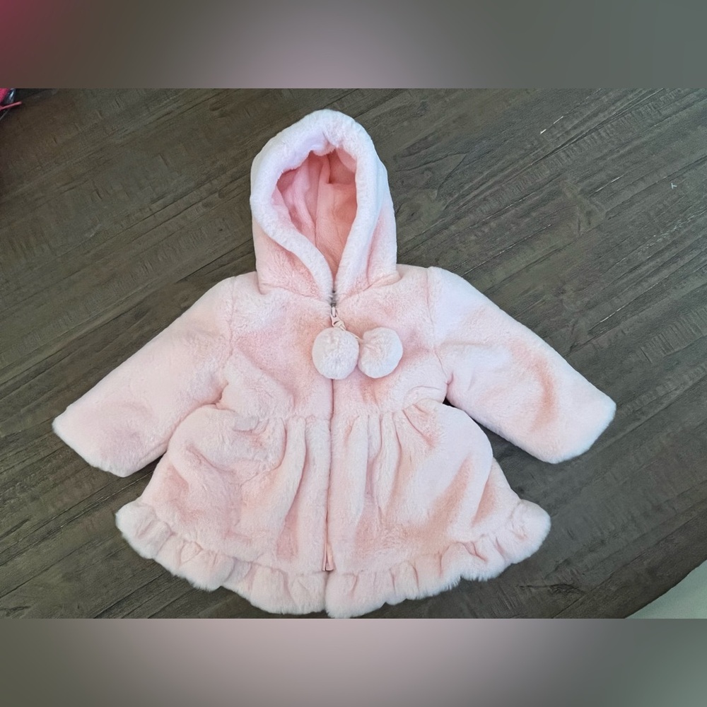 American Wigdeon girls 12 month Fur Jacket